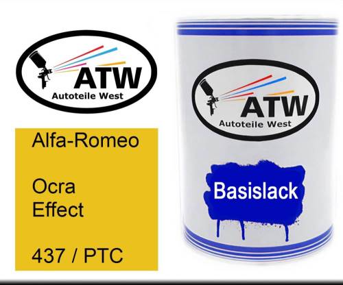 Alfa-Romeo, Ocra Effect, 437 / PTC: 500ml Lackdose, von ATW Autoteile West.